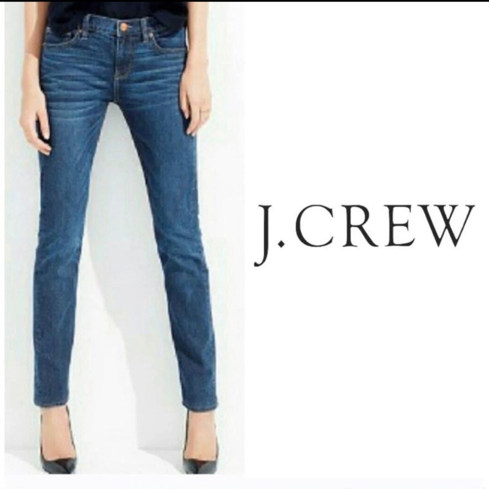 J Crew Matchstick Straight Leg Jeans